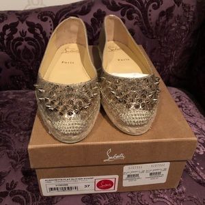 COPY - Christian louboutin BNIB spike flat